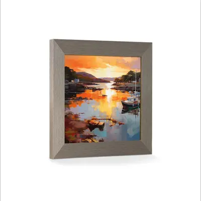 Modern Photo Frame Aluminium 30x30cm | Simple & Elegant Display Style