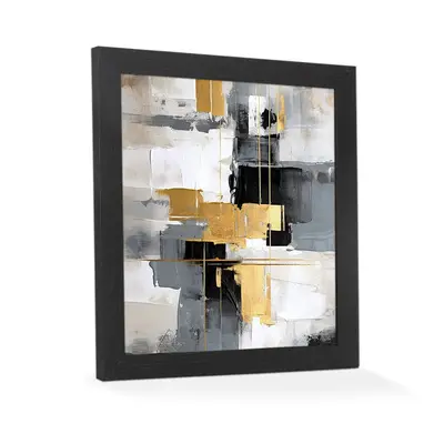 Modern Picture Frame 35x35cm Black for Home & Office Decor