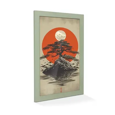 Modern Photo Frame Green A0 | Simple & Elegant Display Style