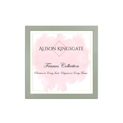 Modern Photo Frame Green 25x25 | Simple & Elegant Display Style