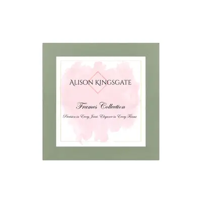 Modern Picture Frame 30x30cm Green for Home & Office Decor