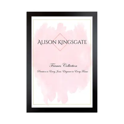 Modern A0 Mat Black Frame | Premium Wall Display