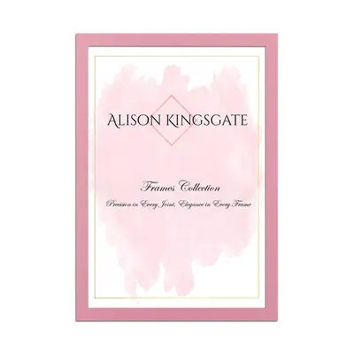 Modern Photo Frame Pastel Pink 26x18 | Simple & Elegant Display Style