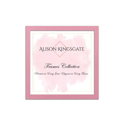 Modern Pastel Pink 21x21 Picture Frame | Contemporary Home Decor