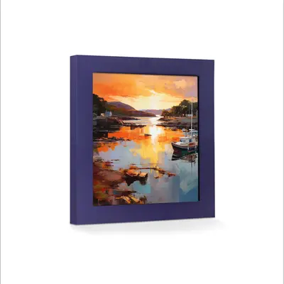 Modern Picture Frame 30x30cm Purple for Home & Office Decor