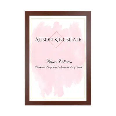 Modern Picture Frame A0 Rose Wood for Home & Office Decor