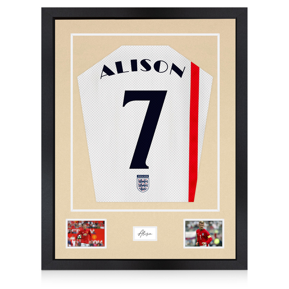 77.5x58.5cm Black Football Shirt Frame - With Ivory Mount & Perspex Front - Fits Football, Rugby, Cricket & Marathon Jerseys