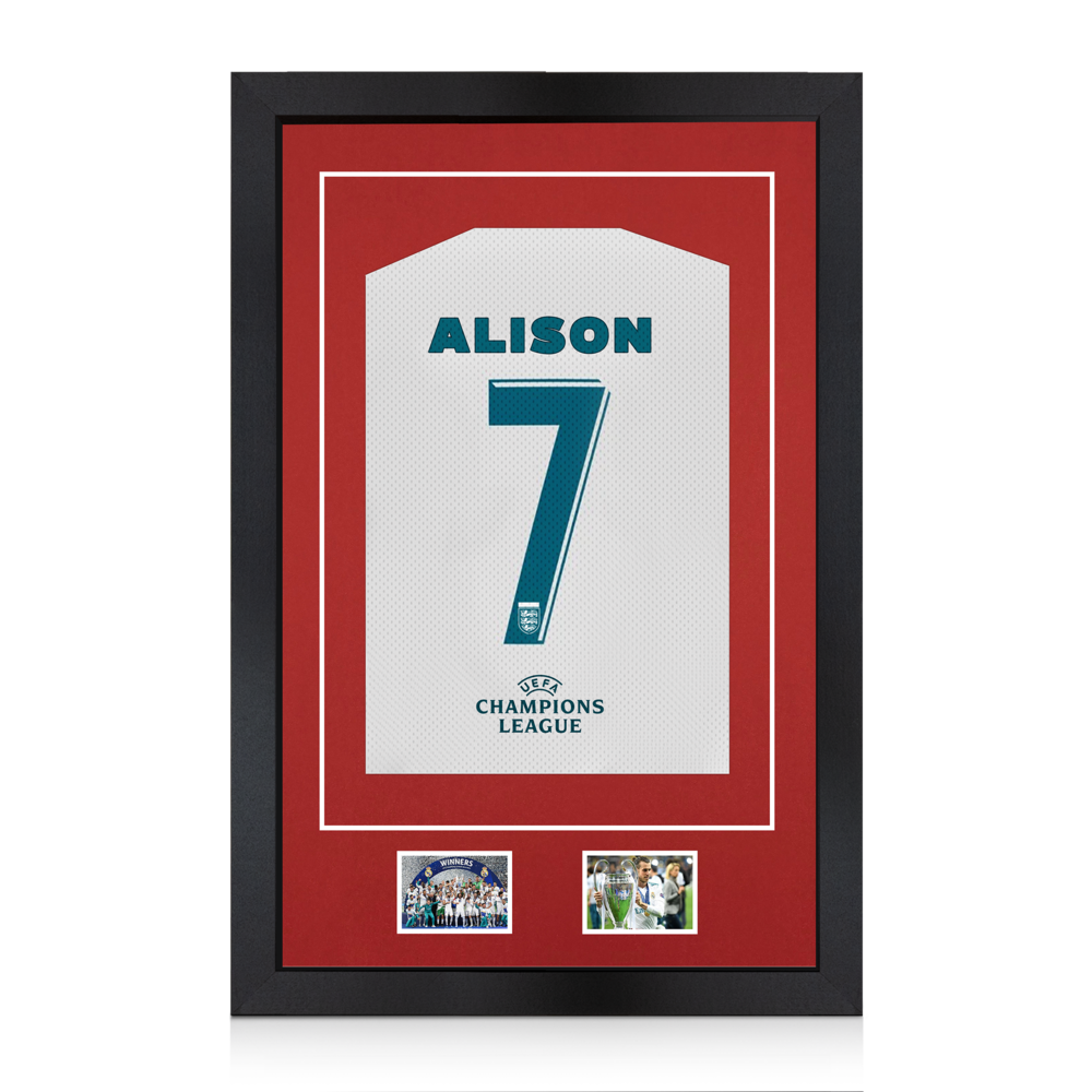 90x60cm Black Football Shirt Frame - With Crimson Mount & Perspex Front - Fits Football, Rugby, Cricket & Marathon Jerseys